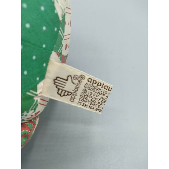 Vintage Applause Patchwork Pets Bear Teddy Button Joints w/ Tags 1986 RARE HTF - Picture 10 of 12